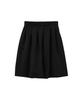 PINK PINEAPPLE Basic Midi Pleats Skirt_Black