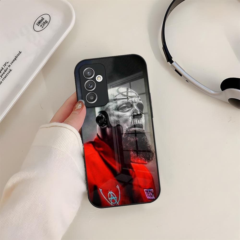Tech N9ne Rapper Phone Case Glass For Samsung S24 S26 S23 S20 S25 S21 S22 Ultra Fe Plus A05 A06 A16 A26 A36 A56 Coque
