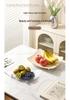 2026 Exquisite High-End Fruit Bowl: Luxury Snack Display Tray for Living Room or Tea Table