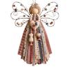 Angel Craft DIY Patchwork Kit Handmade Quilting Fabric Sewing Wall Hanging Seasonal Holiday Gift Decor