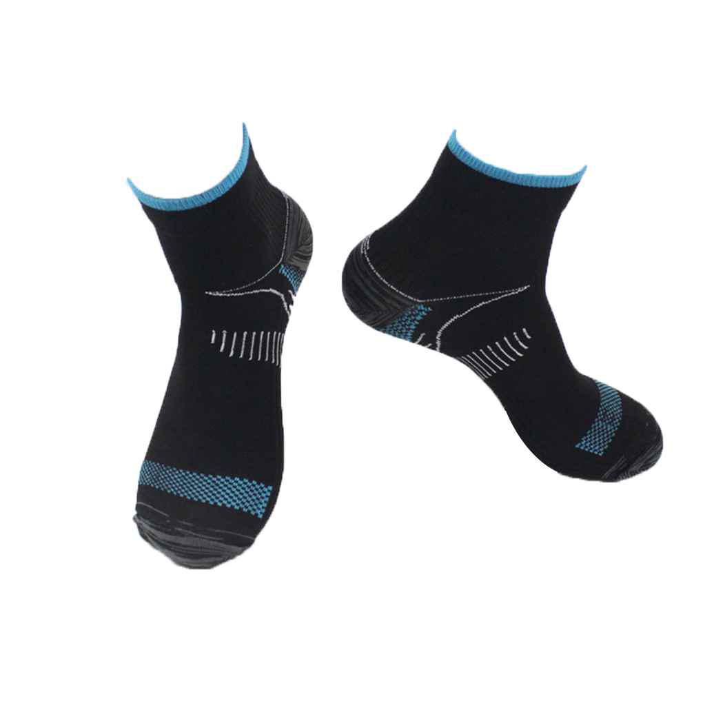 Foot Compression Socks Good Elasticity Plantar Fasciitis Heel Spurs Pain Knit Socks Stimulating Circulation Stockings