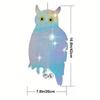 4PCS Owl Bird Repellent Bird Deterrent Hanging Device Effectively Keep Birds Away Scare Away Birds Garden Supplies