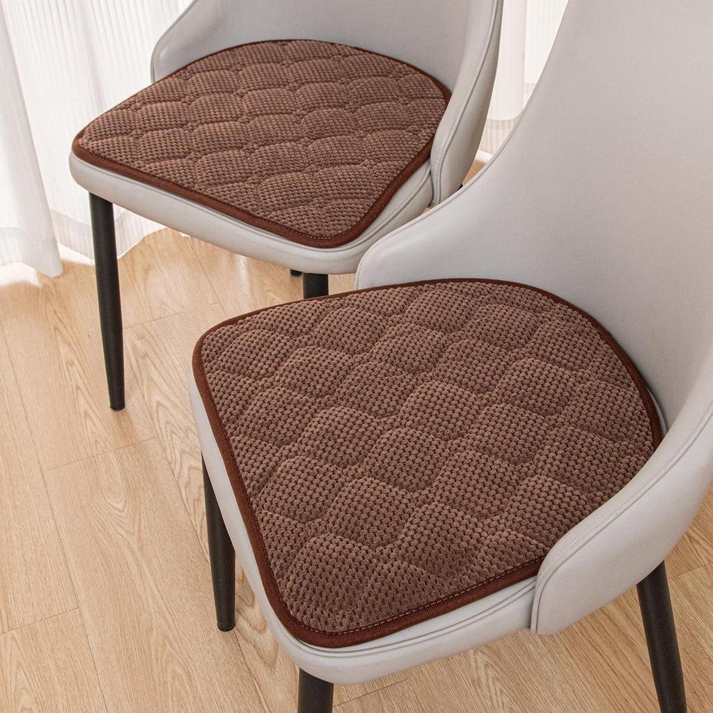 Universal U-Shaped Leather Chair Cushion for Dining