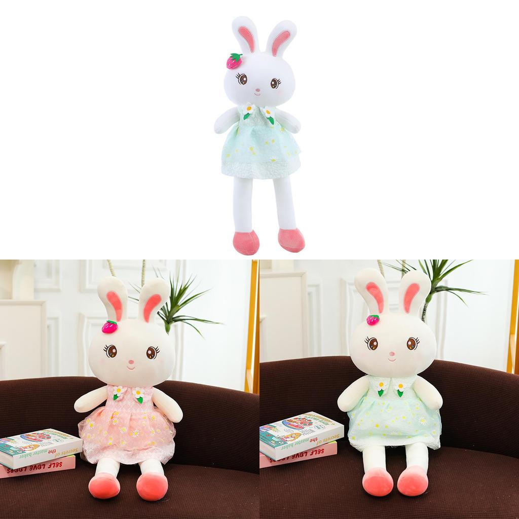 Cute Bunny Plush Toy With Sleep Support For Girls And Kids