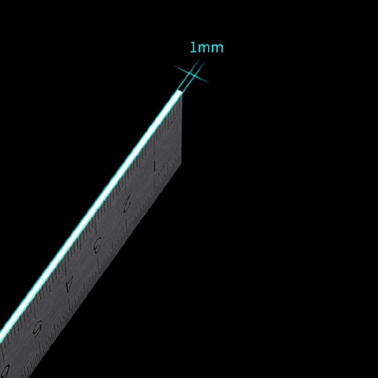 15/20/30cm Ruler Metal Ruler with Clear Scale Stainless Steel Ruler Straight Ruler Measuring Tool for Drawings