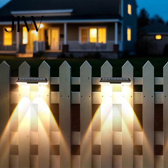 600mAh Battery Solar Light Wall Washer Lights, Outdoor Light, Waterproof Garden LED Lamp Dual-lens with Color Changing RGB, Landscape Wash