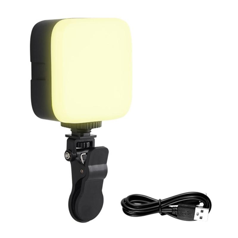 

Mini Square Mobile Phone Fill Light Magnetic Mount Photography Lighting For Live Content Creation 3000K-6500K Adjustable