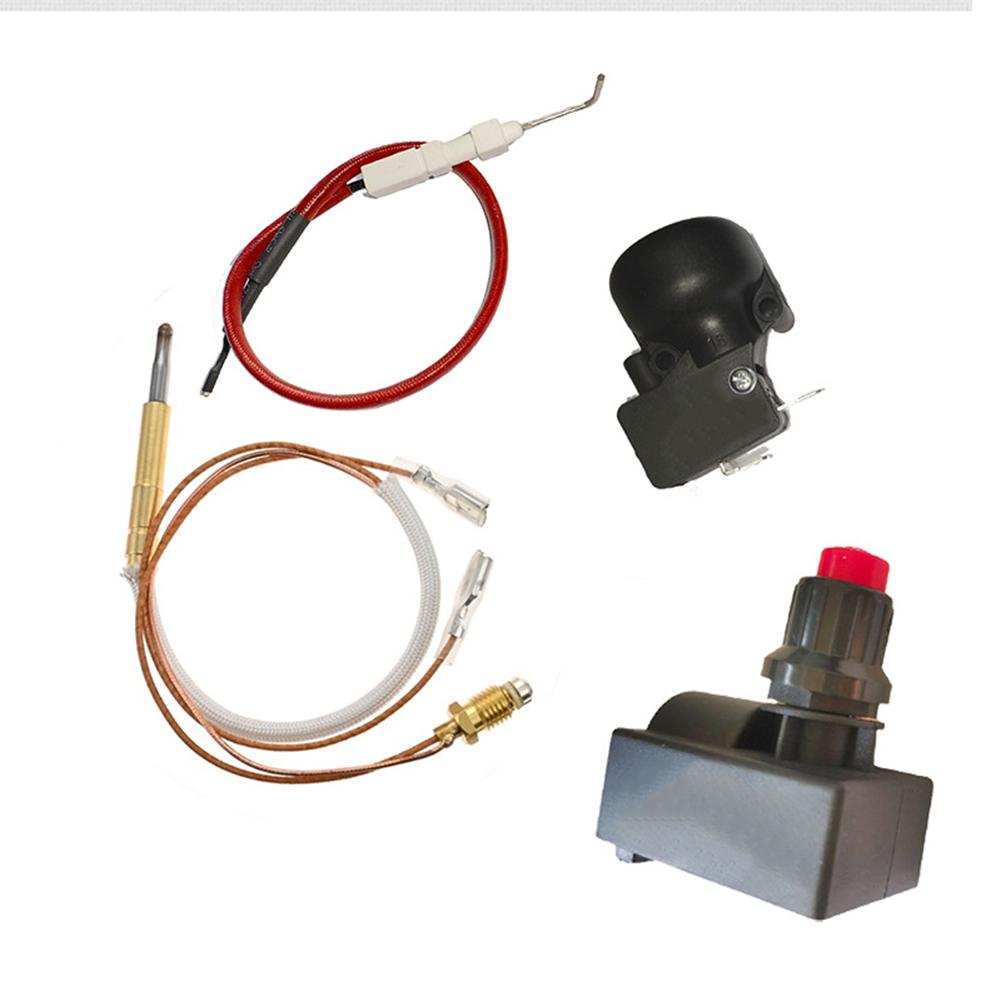 Outdoor Heater Pulse Switch Ignition Wire with Thermocouple Tilt Switch Safety Protection Device for Heating Units
