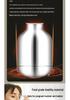 Large Capacity Glass Lined Thermos Flask - Portable Teapot & Warming Bottle