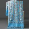 Women Winter Scart Embroidery Scarves Tippet Fashion Shawl Women Shawls Wraps Long Tassel Female Foulard Blanket Wrap Scarf