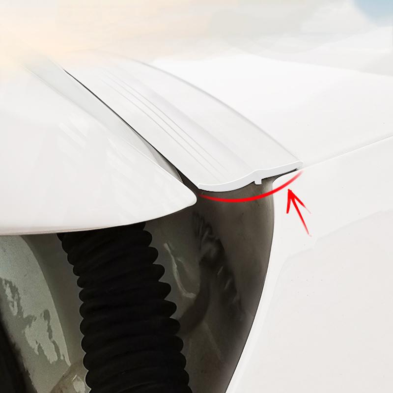 Dichtungsstreifen für Kofferraumdeckel, Auto-Gummidichtungsstreifen für die Oberkante eines SUV-Fließhecks, Kfz-Staubschutz-Dachdichtungsstreifen