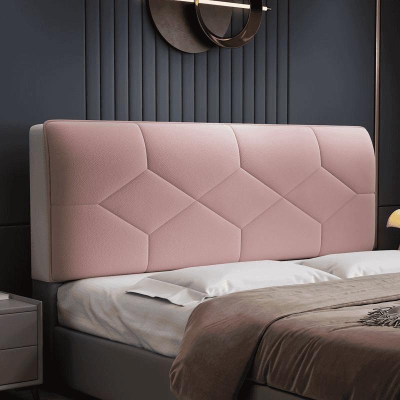 Soft Diamond Shaped Headboard Cover Light Luxury Style All Inclusive Comfortable No Wash Dust-proof and Head Protection Cover