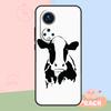 Cute Cartoon Cow Case For Honor Magic 5 6 7 8 Lite Honor 400 Pro 200 50 70 90 X8c X9a X9b X9c X9d Win RT Cover
