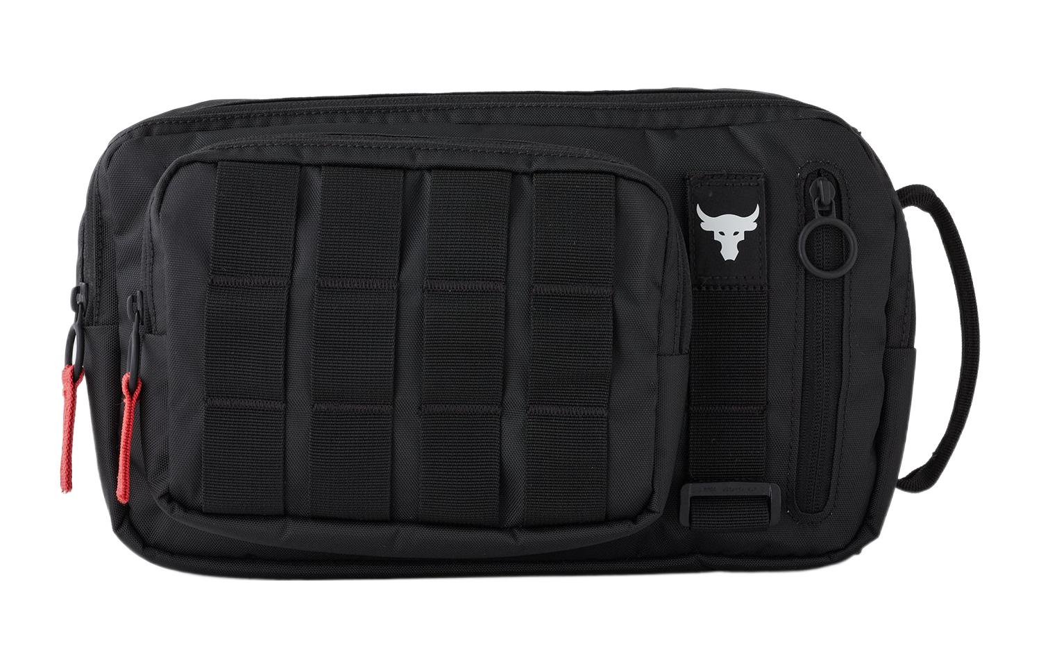 Under Armour Men's Black Polyester Fanny Pack Regular 1376457-001