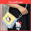 Cute Kitty Cat Small Shoulder Bag With Colorblock Nylon For Daily Use