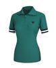 2ELA Ribline Women'S Polo Half-Zip Short Sleeve T-Shirt 4 Colors