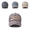 Baseball America Cotton Cap With Embroidered Flag Design For Men Women And