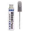 New 1pc 12ml Silver Black Alloy Wheel Up Pen Repair Paint Curbing Scratch Maker With Brush Wheel Scratch Spray Paint Hub