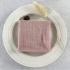 10PCS Decoration Mariage Gauze Crepe Cloth Napkins Pure Cotton Fabric Wedding Decor Everyday Use Dinner Tea Towel Table Village