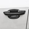 Carbon Fiber Chrome Car Door Handle Cover Bowl Trim For Volkswagen VW Golf 6 MK6 2009 2010 2011 2012 2013 Styling Accessories