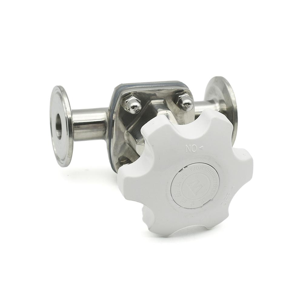 OEM 316L SS Tri-Clamp Diaphragm Valve DN15-50 for Brewing & Dairy