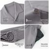 MIIOW Men's Modal Cotton Long Sleeve Pajama Set