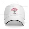 Japanse Sakura Kerselaar Volwassen Baseballpet Unisex Vier Seizoenen FeUnisex Snapback Petten Sport Zonbescherming Hoed