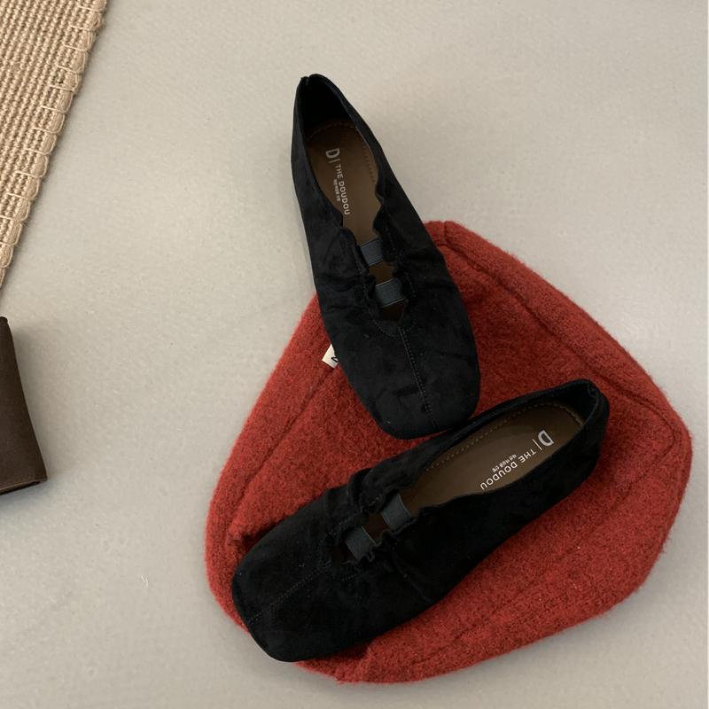 Fashion SUOJIALUN 2025 New Brand Women Flat Shoes Round Toe Slip On Ladies Elegant Laofer Shoes Soft Flat Heel Ladies Elegant Mary Jane