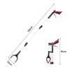 Portable Foldable Litter Picker Grabber Tool Lightweight Wide Claw Trash Reacher for Outdoor Camping Cleaning