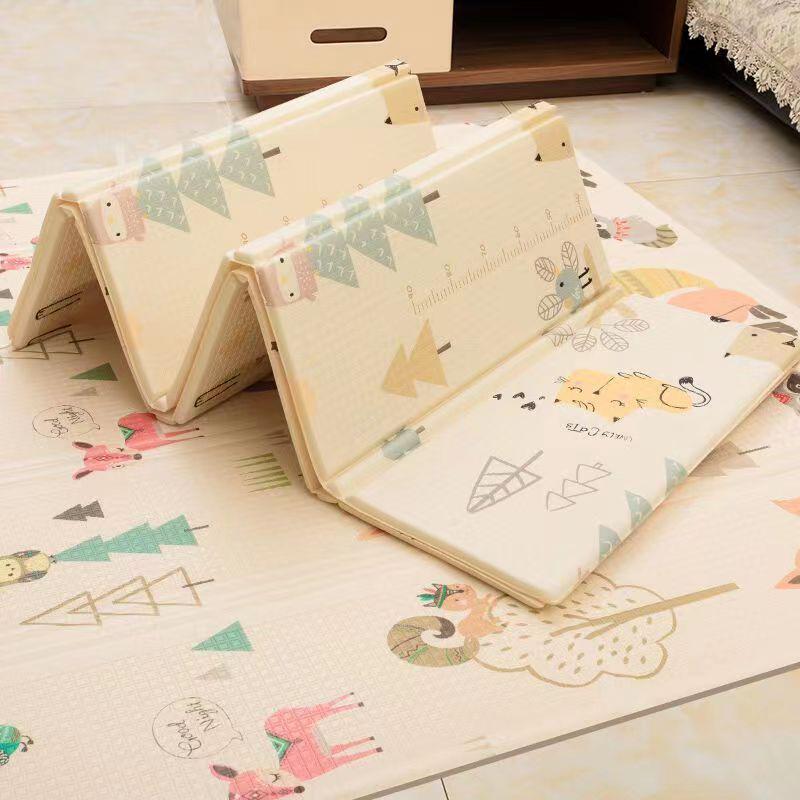 Eco-friendly Thick XPE Folding Crawling Mat for Infants and Toddlers