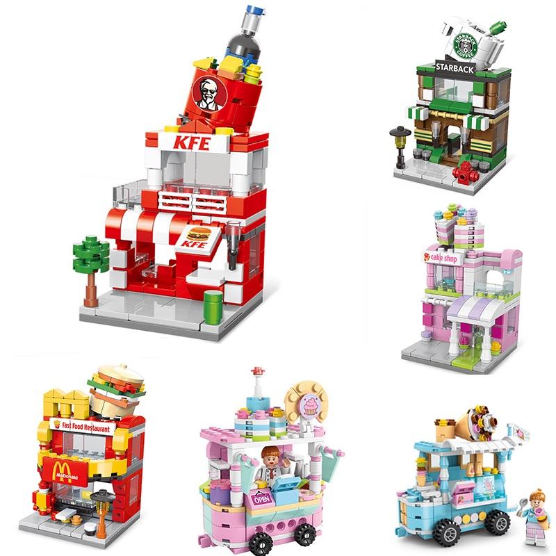 Lego City Street View Mini Street Building Blocks Model Set For Kids Safe Durable And Educational Toy