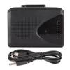 Portable Cassette Retro FM AM Radio Walkman with Speaker and Earphone Cassette to MP3 Converter Tape Player Recorder for Travel and Sports Player,