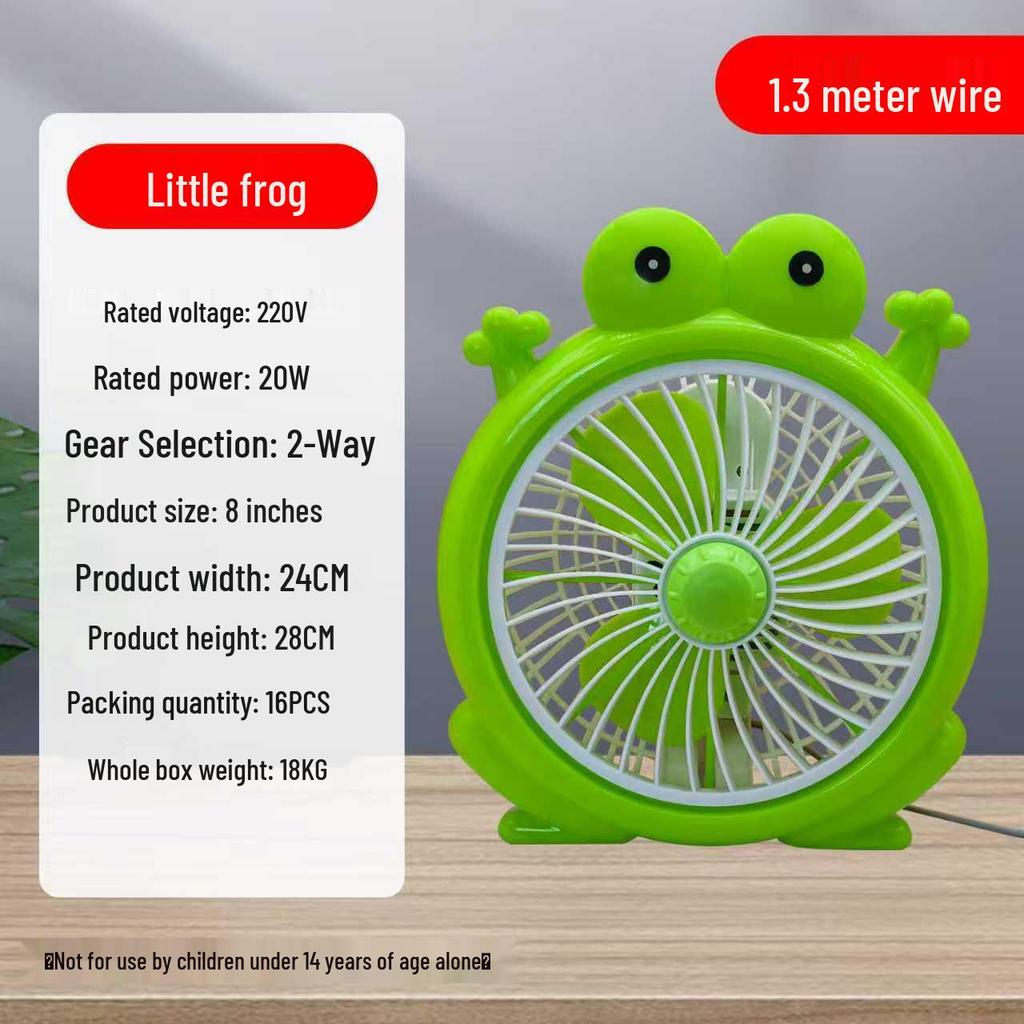 Portable Oscillating Clip Fan for Dormitory or Office