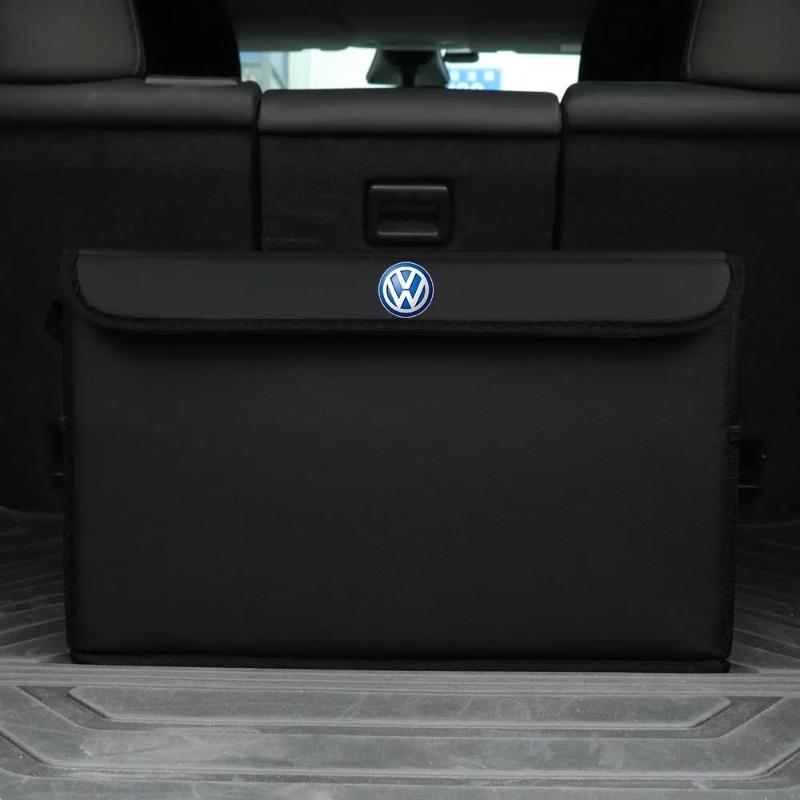 Hub Caps Large Capacity Car Rear Trunk Foldable Storage Box Organizer For Volkswagen VW GTI GTD Golf Polo Passat Tiguan R RLine EA1