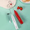 Electric Coffee Mixer Milk Shaker Maker Frother Foamer USB Charging Egg Beater Handheld 3-Speed Adjustable Blender 1200mAh