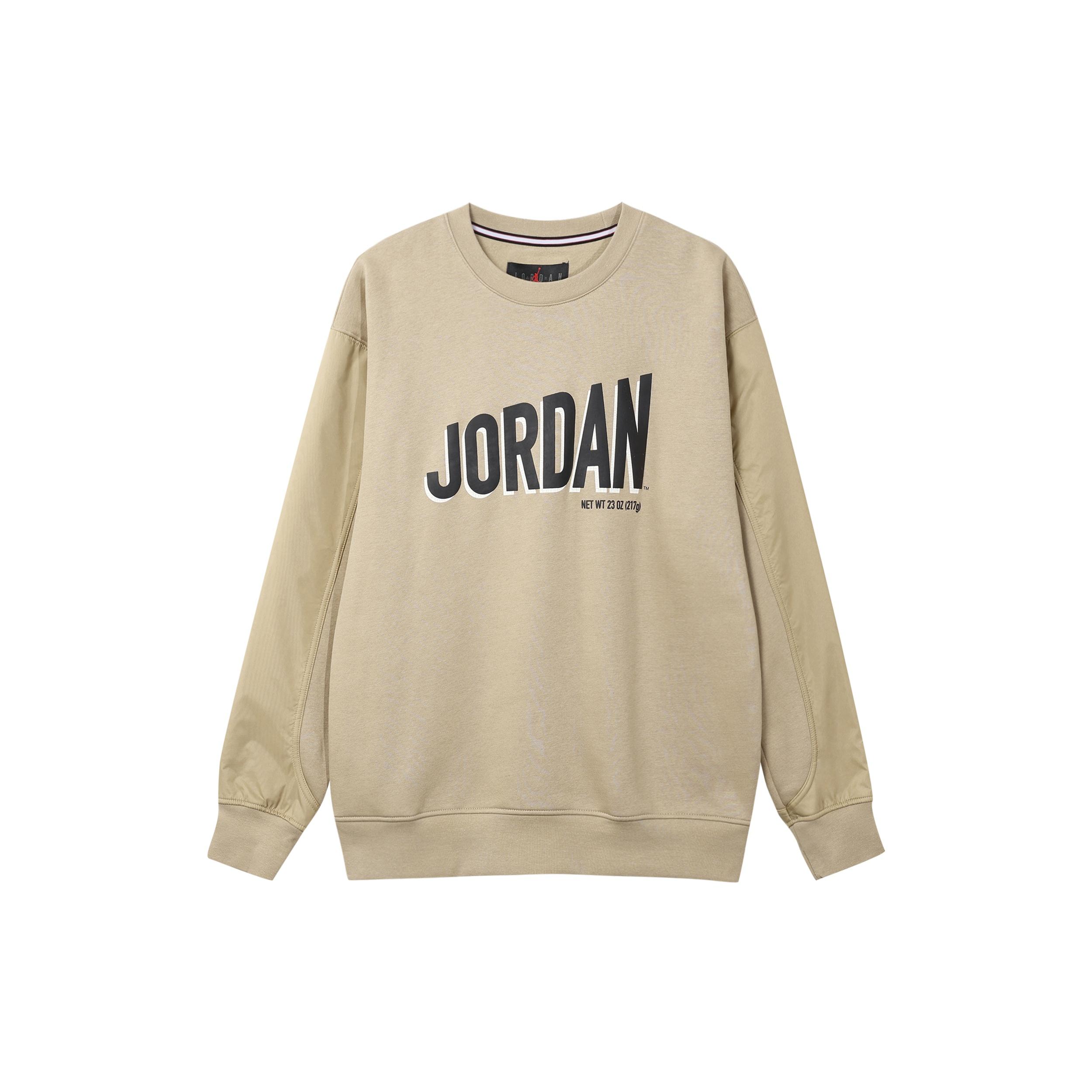 Air Jordan Flight MVP Hoodies Desert Yellow Men s DV7589-277 L