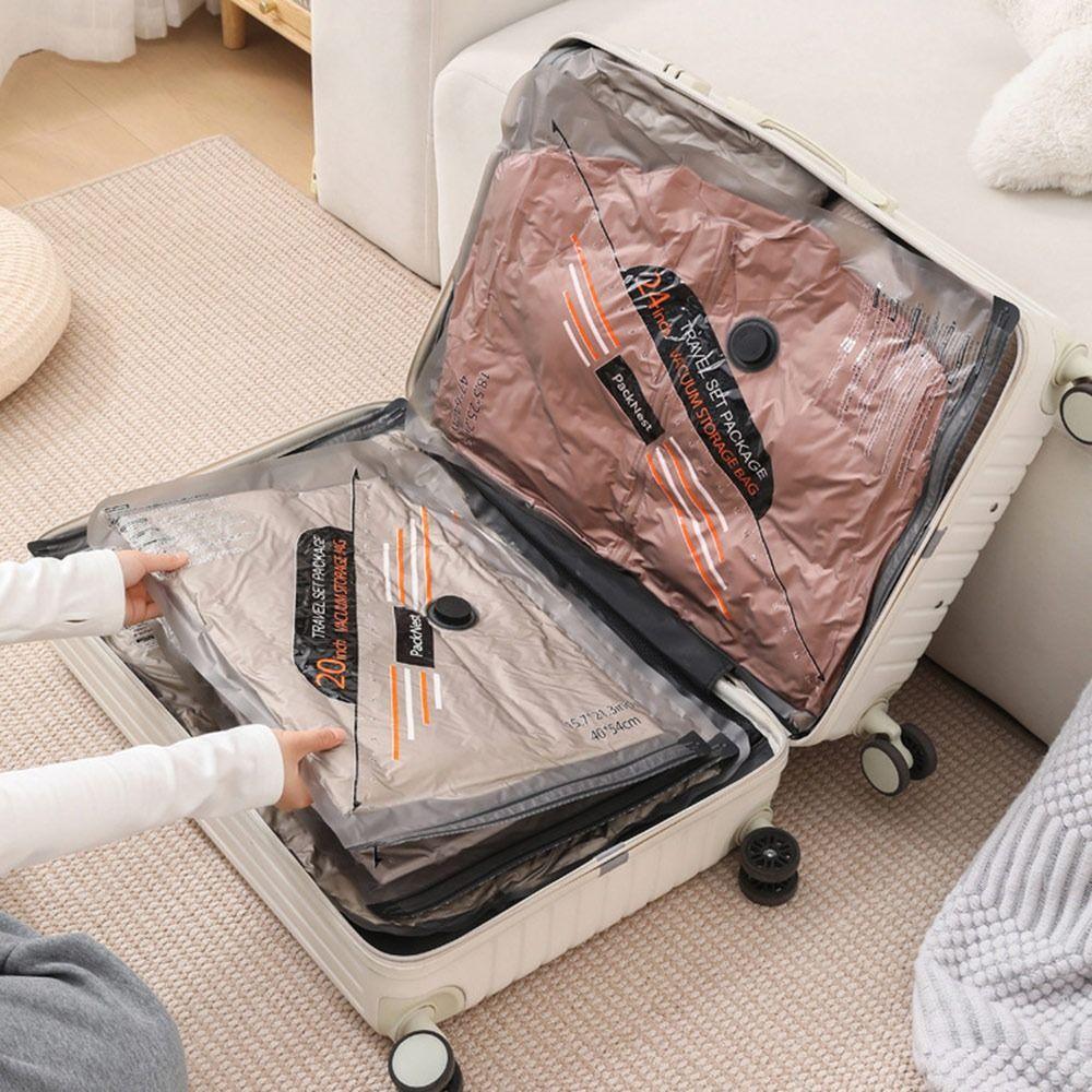 Dust-proof Seal Compression Bag No Pump Clothing Seal Bag Vacuum Storage Bag  Travel Accessories