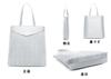 SHIMMER Women's Large Wedding and Party Bags, Set of 2, Satin Pleated Bags for Weddings, Funerals, and Special Occasions (DJ-Gin)