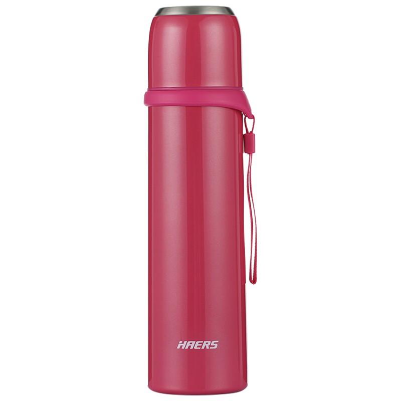 HAERS 500ml Stainless Steel Vacuum Insulated Water Bottle