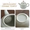 Chinese KungFu Teapot 3,Retro Ceramic Tea Kettle For Home Decoration