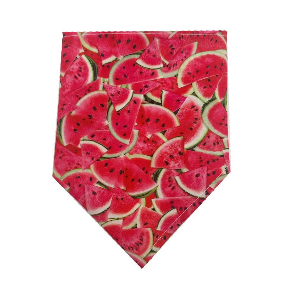 30/50pcs Dog Bandana Summer Fruit Style Pet Bandana Dog Bib Scarf Dog Triangle Scarf Dog Bandana Pet Puppy Soft Cotton Bandanas