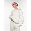2026 Womens Oversized Hooded Sweatshirt Wide-Leg Jogger Set With Letter Embroidery Polka - Patchwork