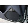 ABS For Mazda 3 Axela 17-2018 Carbon Fiber Inner Door Speaker Ring Cover Trim 4P