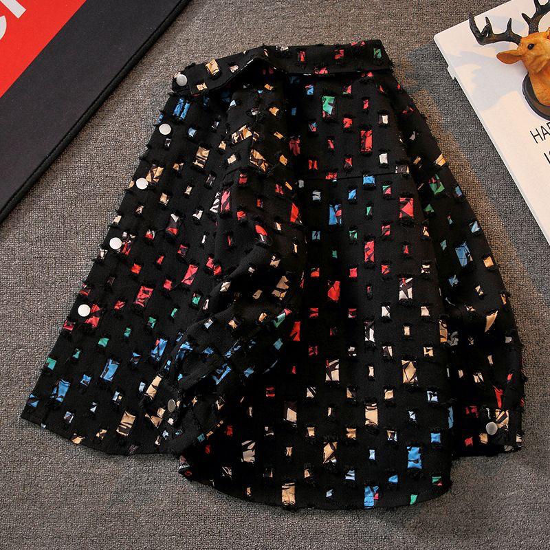 Boys' Shirts Jackets Spring  Autumn Children's  Tops  Children's Style Long-sleeved Shirts