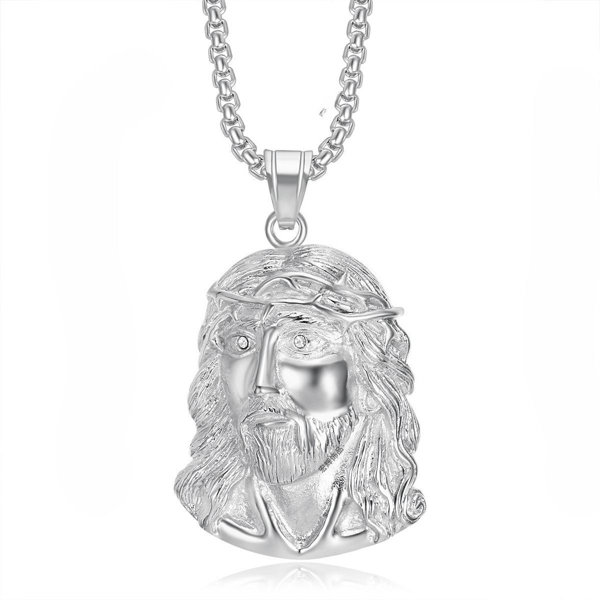 

2025 Позолоченная мужская подвеска-ожерелье с инкрустацией бриллиантами 60cm