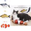 Bionisches Fisch-Haustierspielzeug mit beweglichem Schwanz für Katzen und Kleintiere