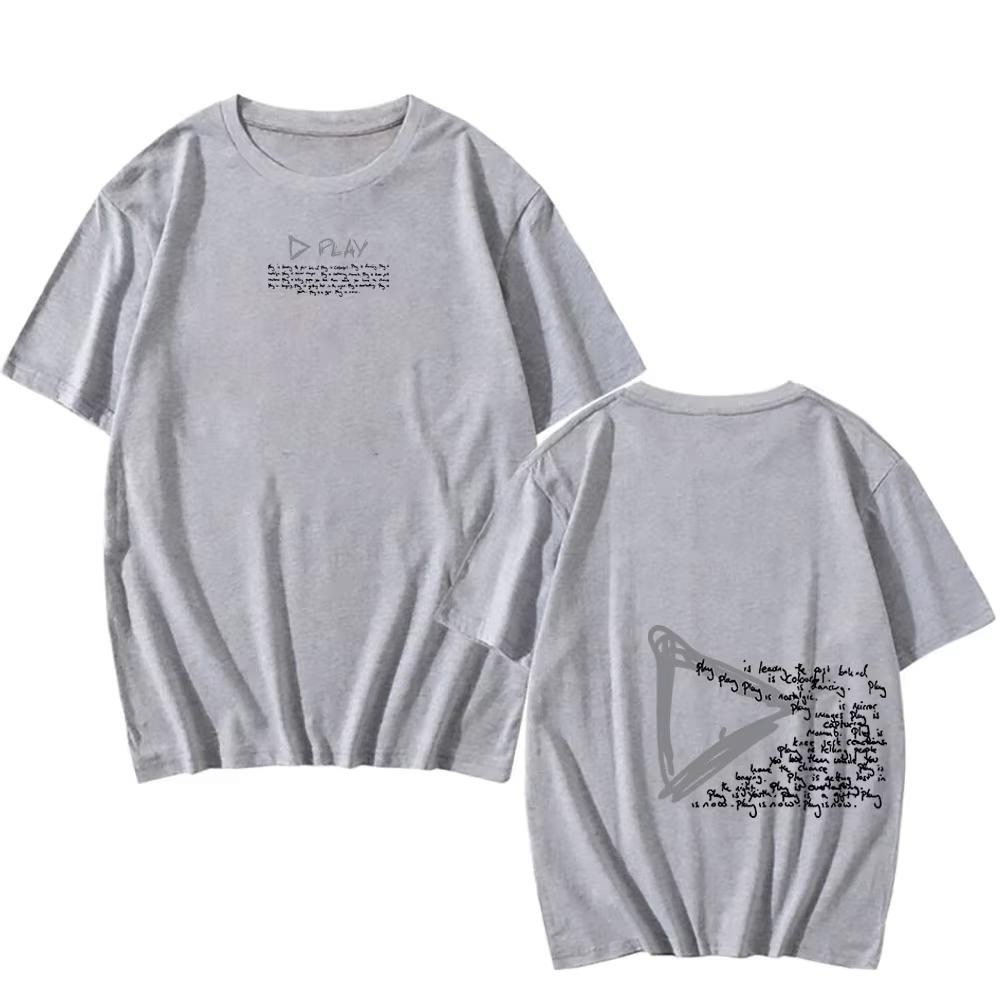 Camiseta De Vero 2026 Ed Sheeran Play Com Estampa Do Novo Lbum Camisetas Da Moda De Unisexga Curta Adequada Para Hounisexs E Mulheres