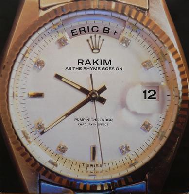 Disque vinyle 30 cm ERIC B.  RAKIM  As The Rhyme Goes On MR065 4ème Broadway Japon Rap HipHopRB Occasion