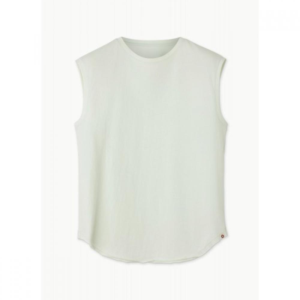 Budhi Mudra Simple Round Sleeveless  Clearly Aqua