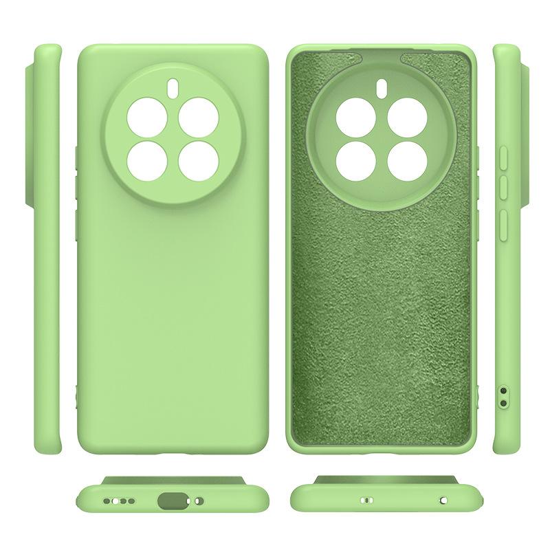 Applicable To OPPO Realme NEO7 Anti-liquid Silicone Mobile Phone Case OPPO RENO 13F 5G Solid Color Dirt-resistant